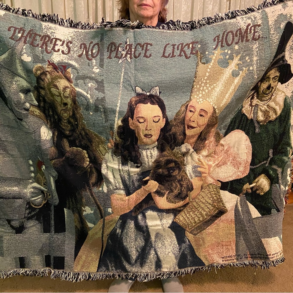 Wizard of Oz throw